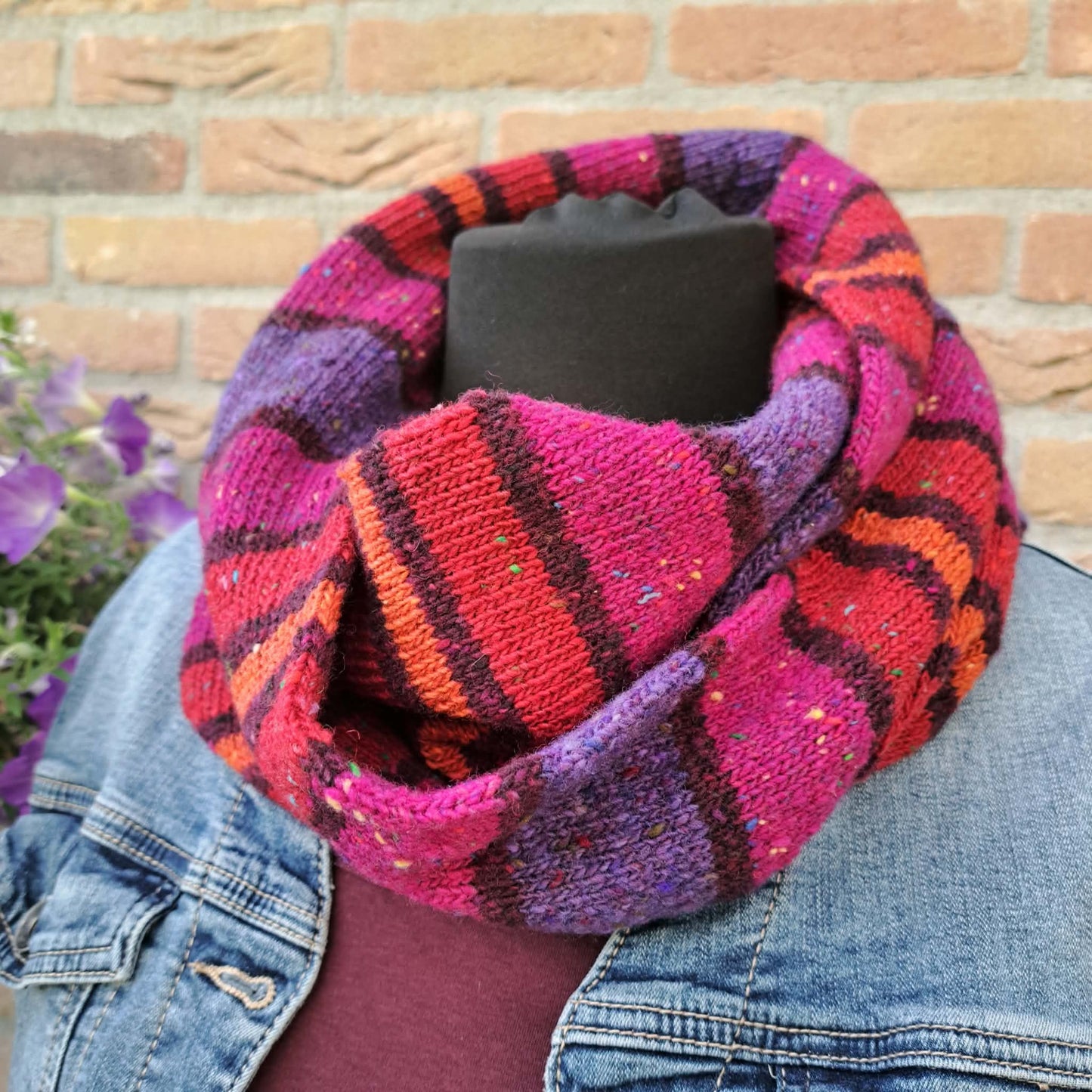 Vrolijke Streepjes Col  Breipakket