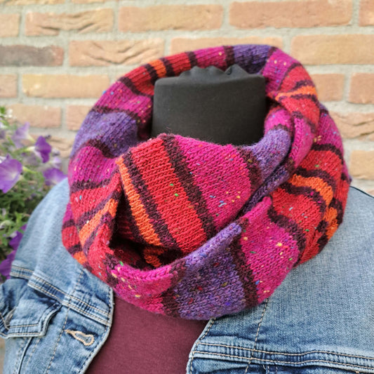 Vrolijke Streepjes Col  Breipakket